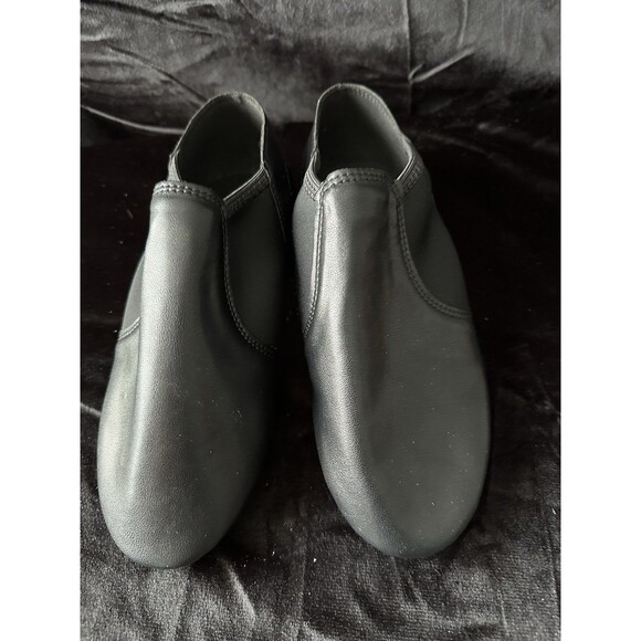 Sogebo, Split Sole Boys Jazz Shoe In Black Size 4.5 Big Kid - Picture 5 of 6